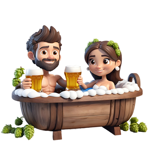 beer barrels hotel - beer spa