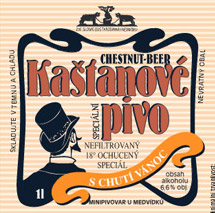 Pivo kaštanové - chestnut beer
