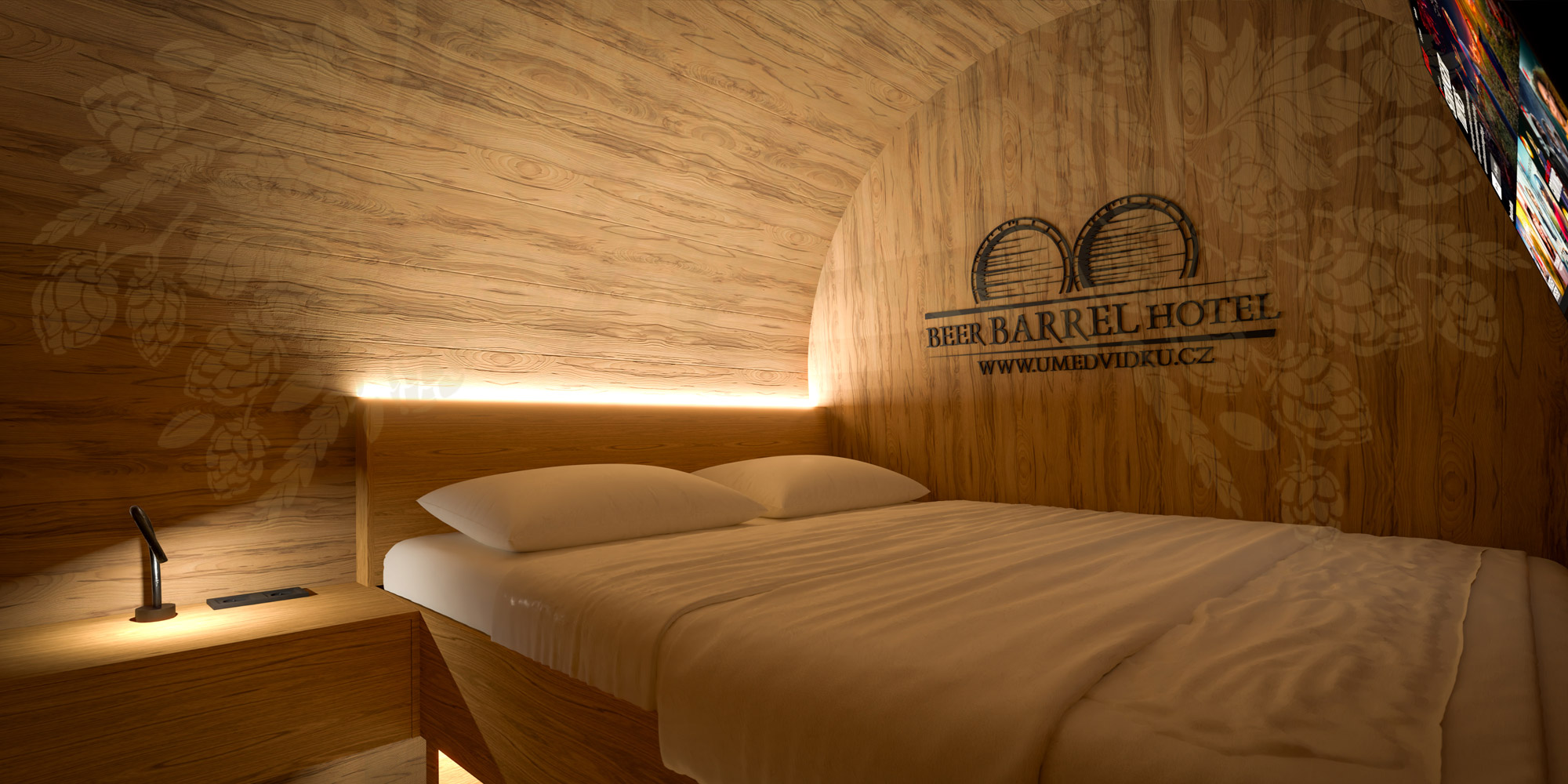 Beer barrels hotel U Medvidku - Prague